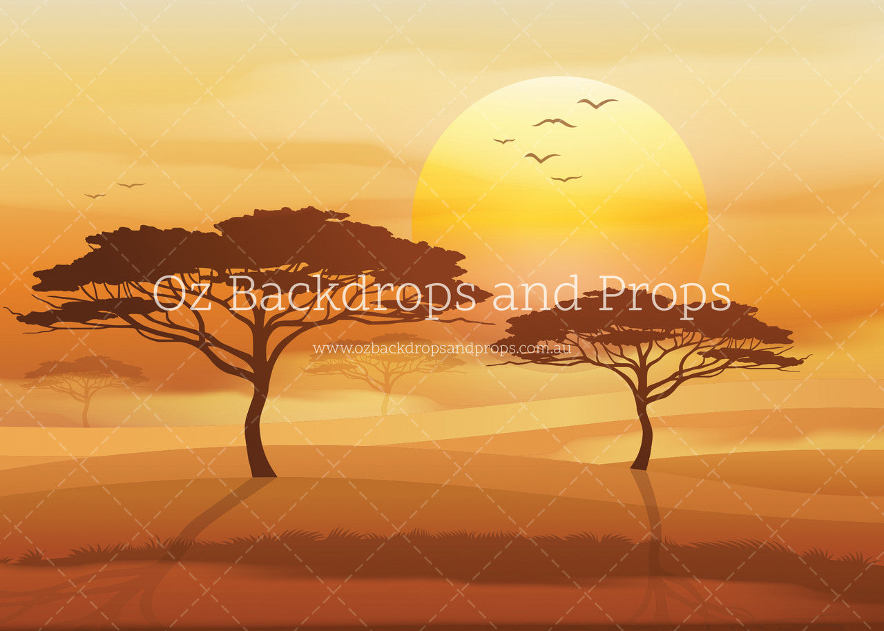 Sunset in Africa