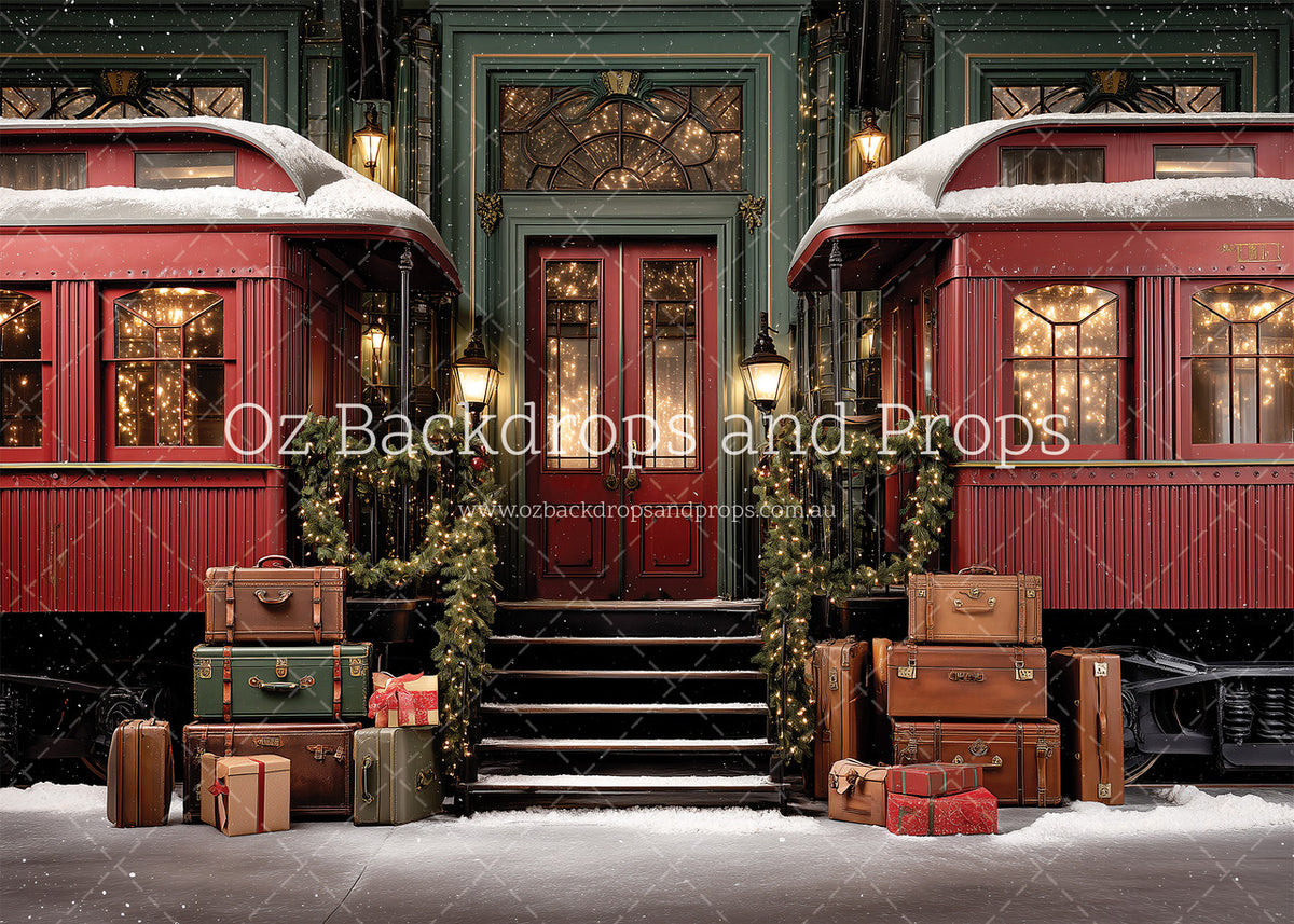 Train Car Christmas