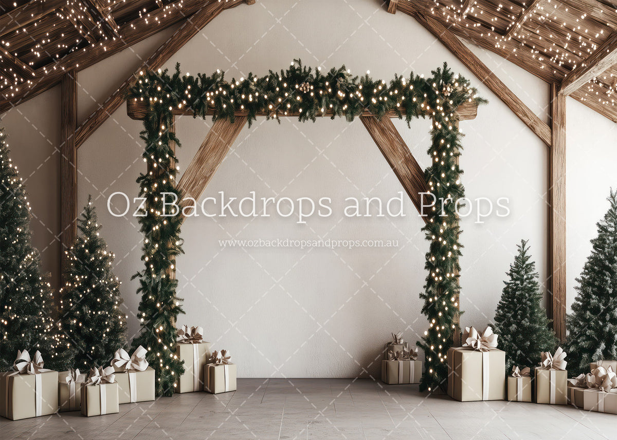 Tuscan Christmas Arbour - A Tuscan Christmas Dream