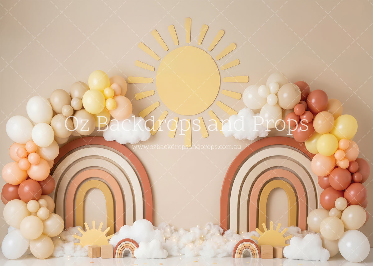 Twin Boho Rainbows