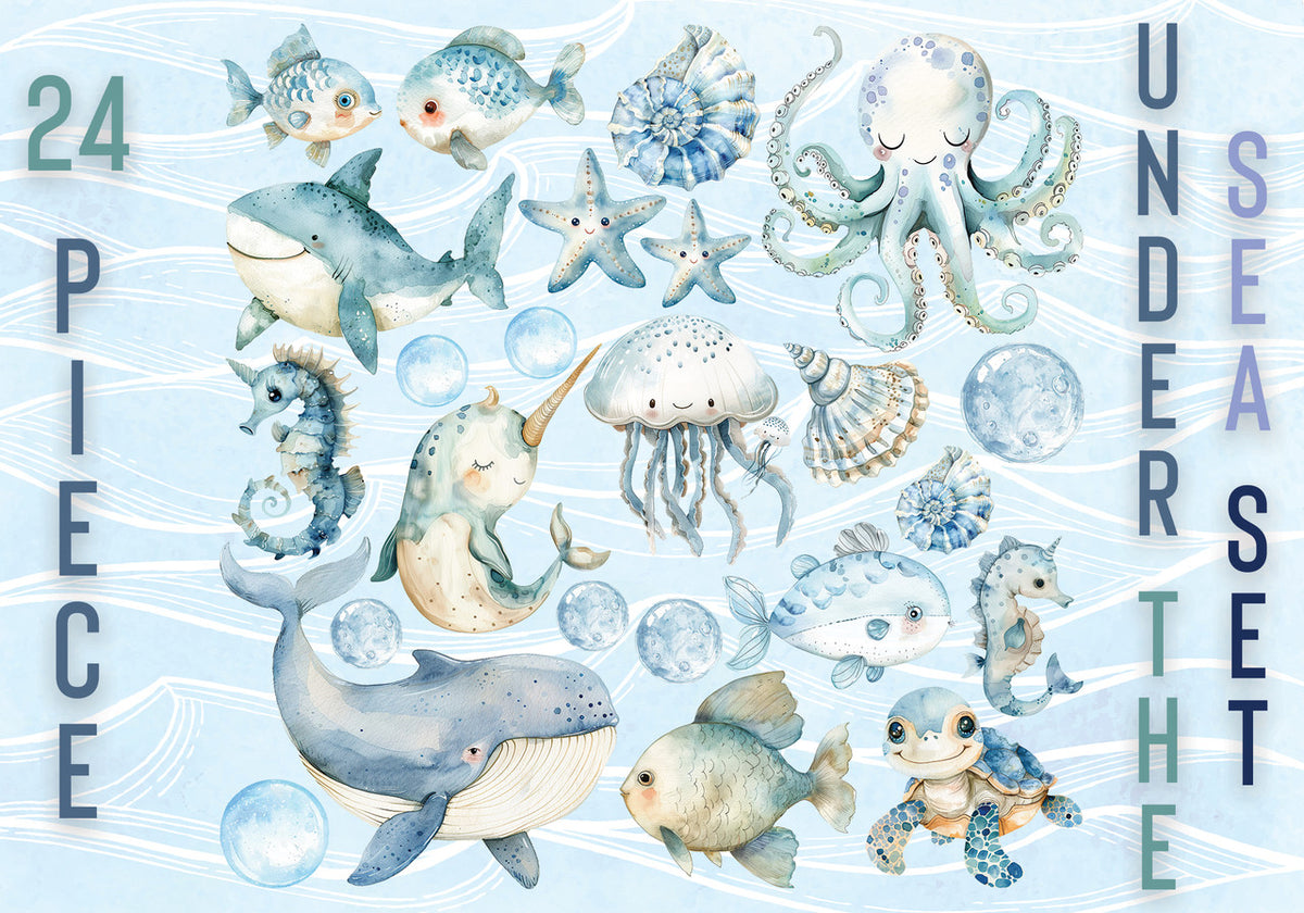 Under the Sea Cutout Set (24 Piece)