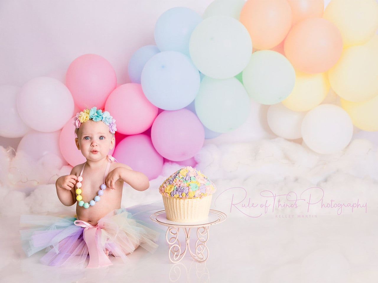 Pastel Rainbow Garland