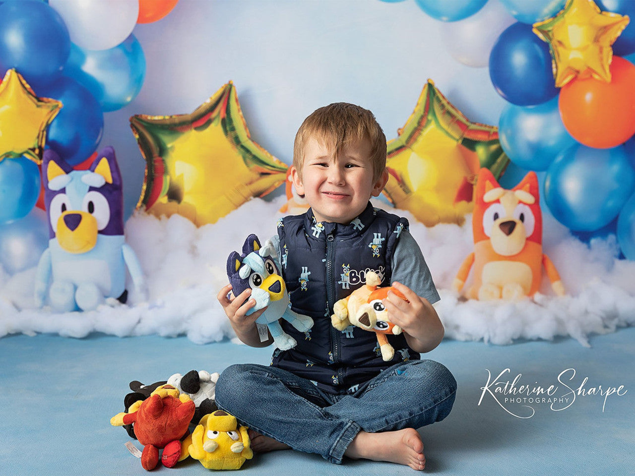 Bluey Balloon Arch