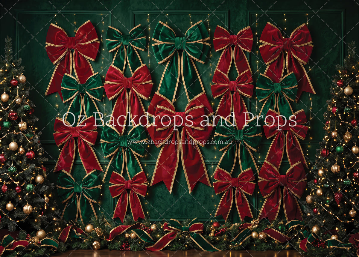 Velvet Bow Display