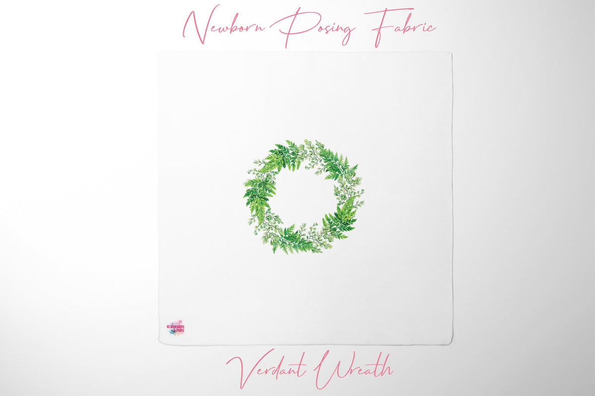 Verdant Wreath - Newborn Posing Fabric