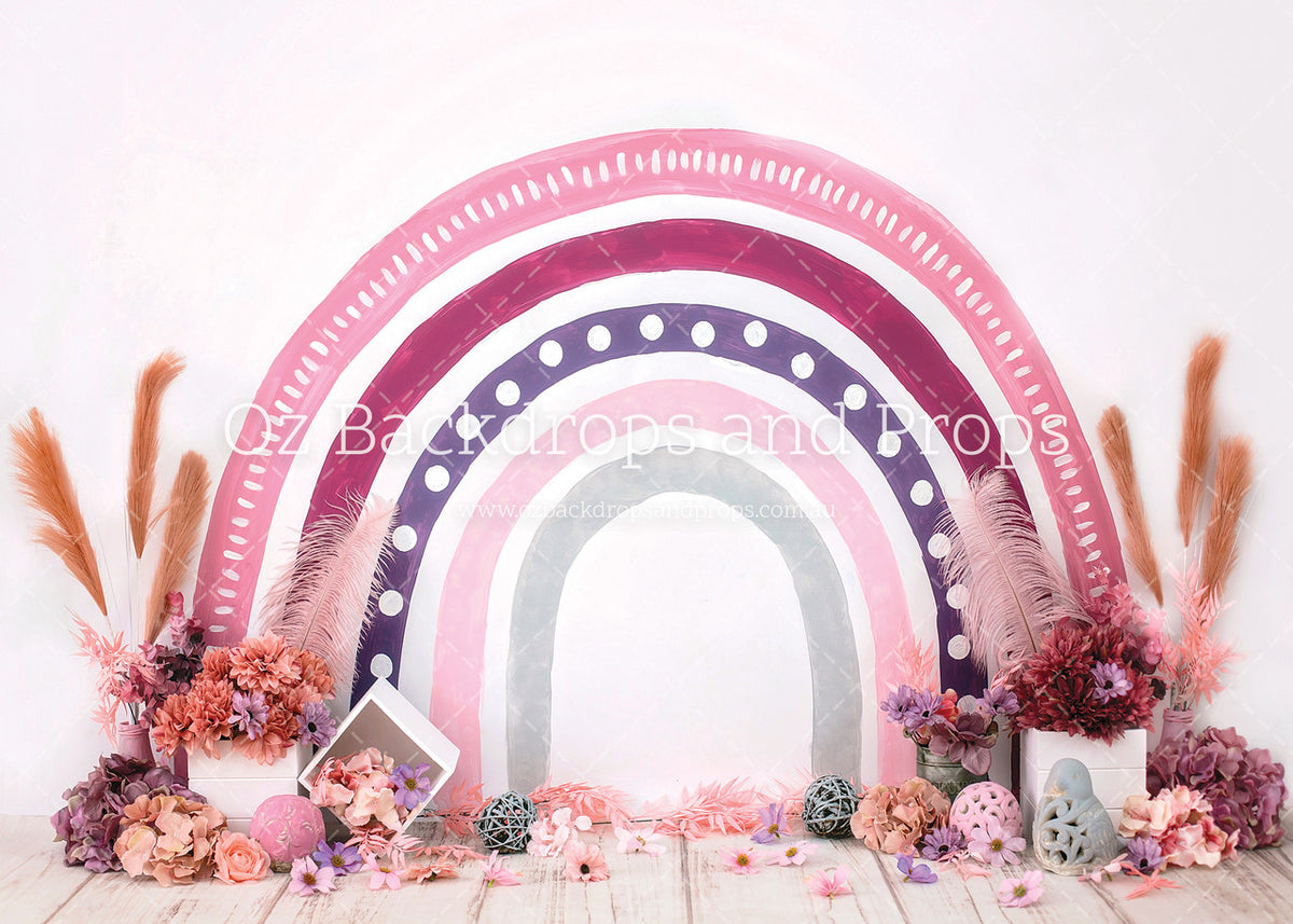 Violet Boho Rainbow