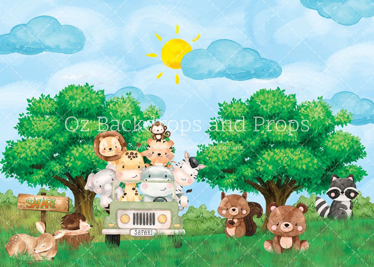 Watercolour Safari