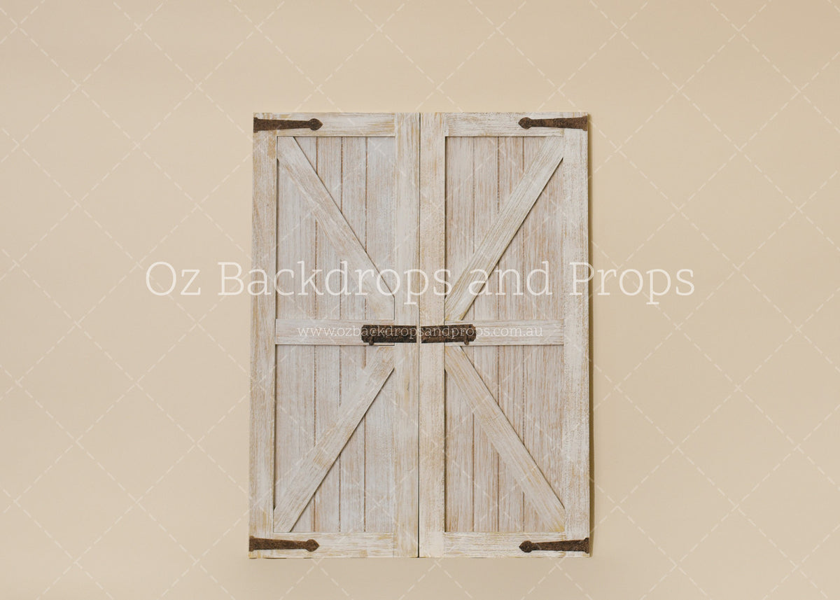 White Barn Doors
