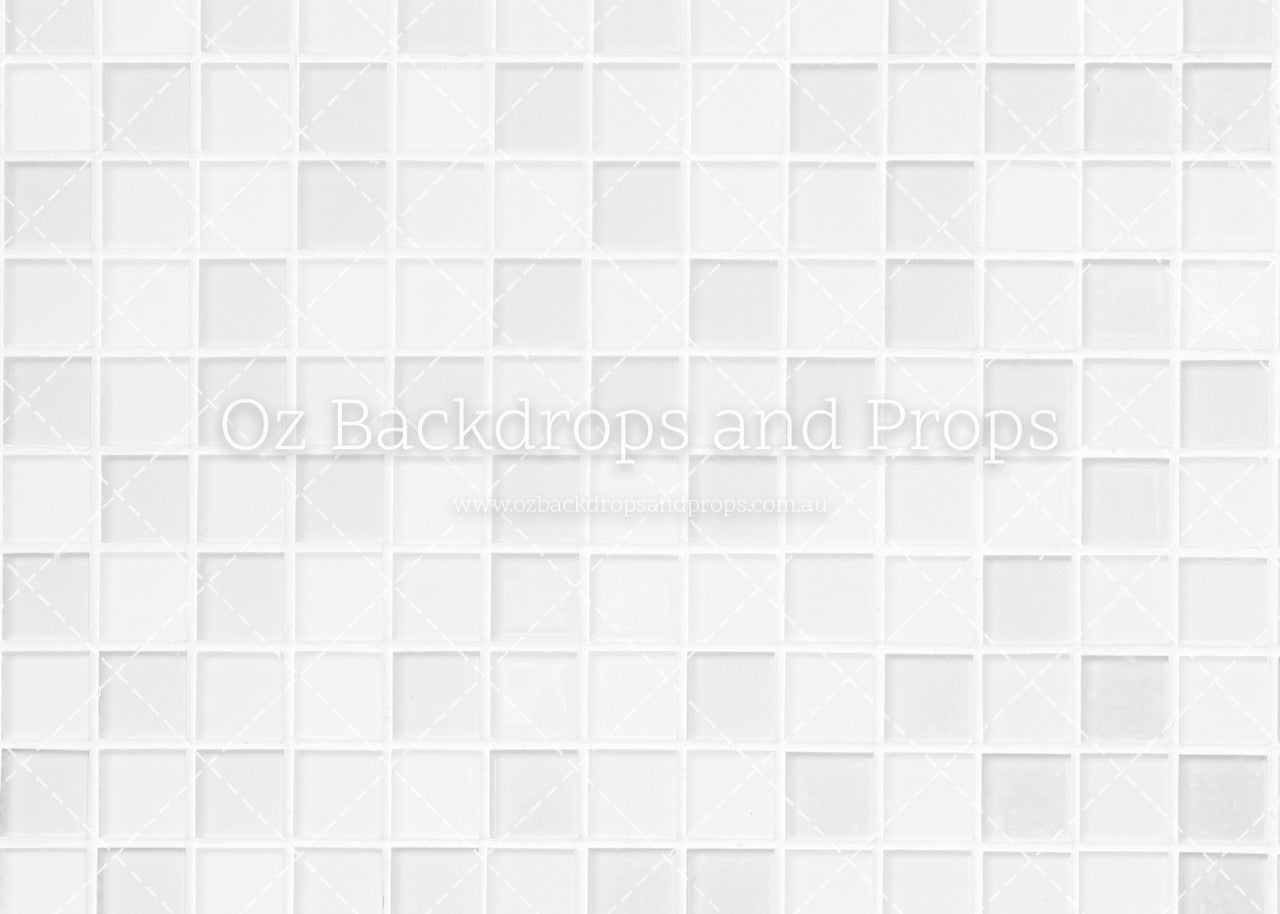 White Grey Tile