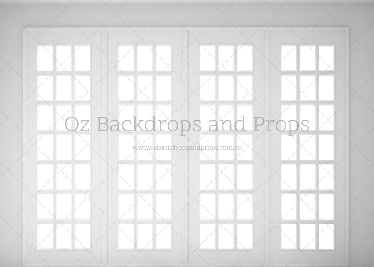 White Window Panes