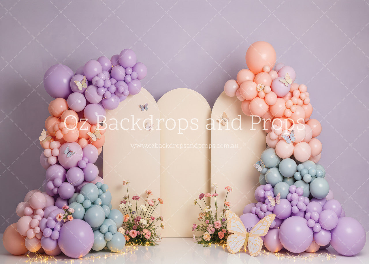 Wildflower Balloon Arch