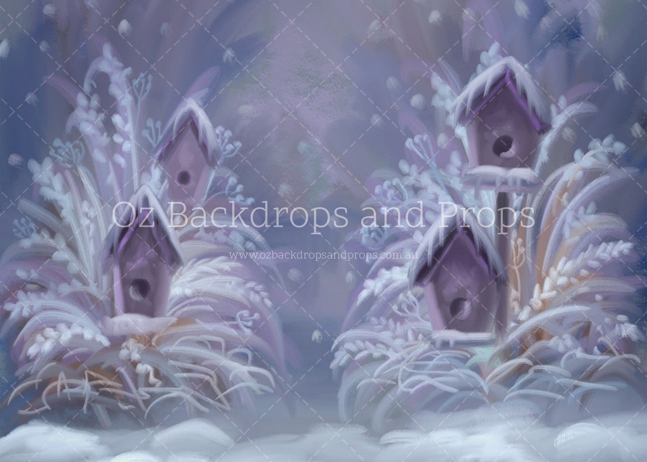 Winter Birdhouses