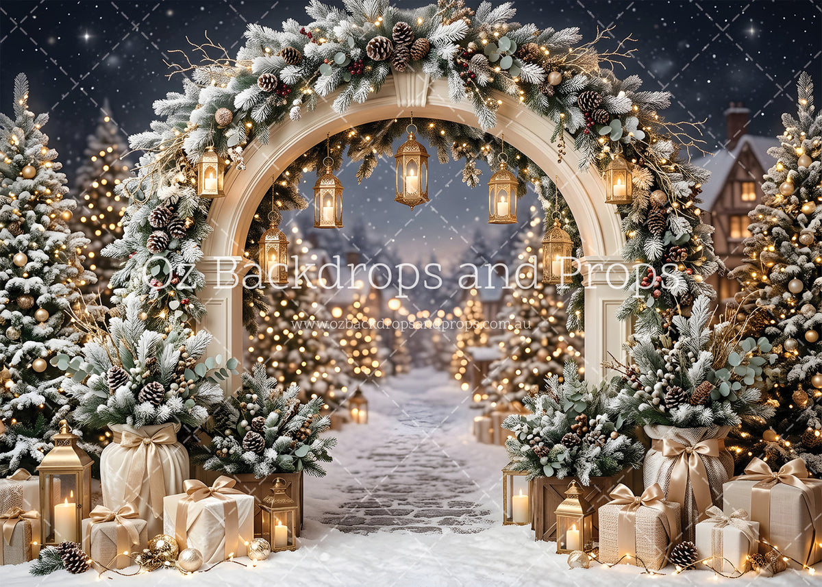 Winter Village Arch