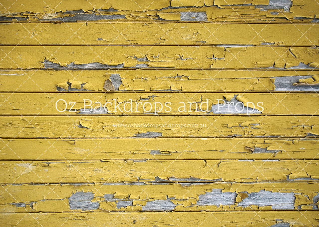 Yellow Peeling Wood
