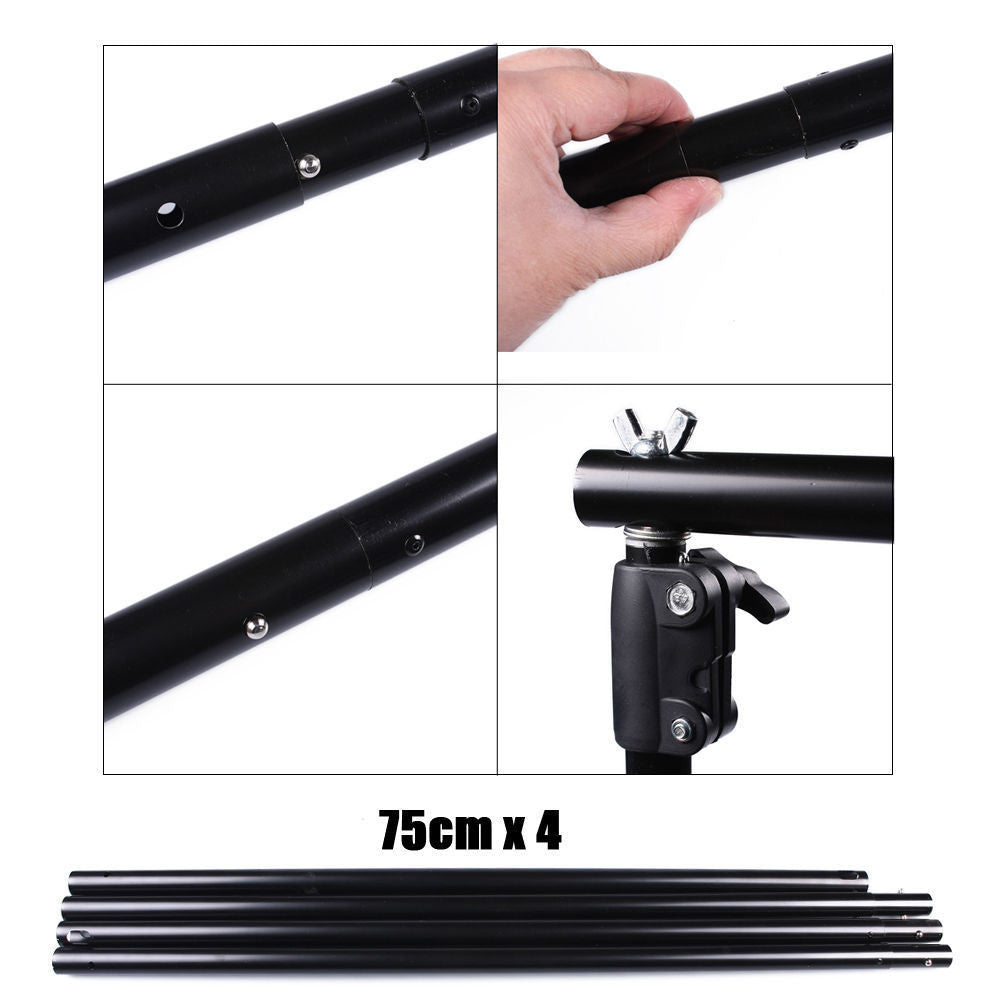 2.5x3m Tripod Backdrop Stand